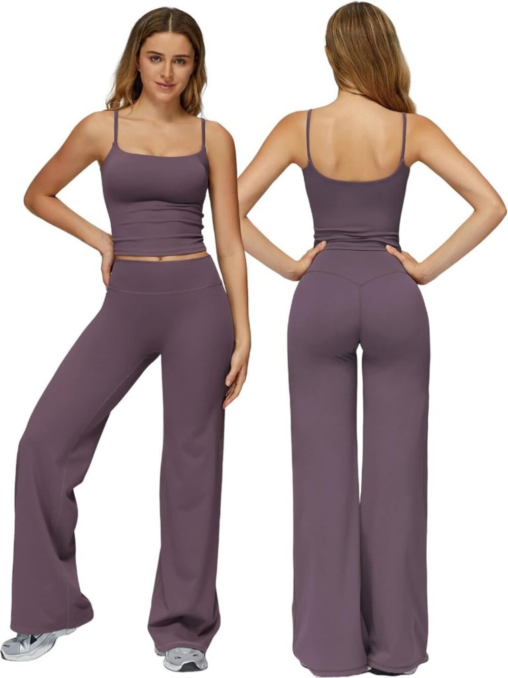 Stylish 2-Piece Workout Set for Women - Yoga & Pilates Activewear Outfit